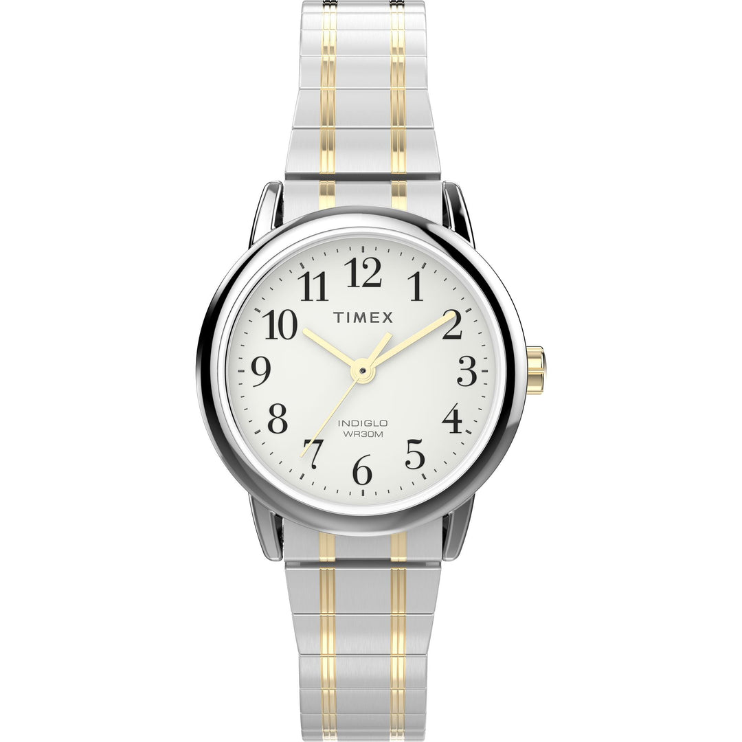 Easy Reader White / Stainless Steel White Dial