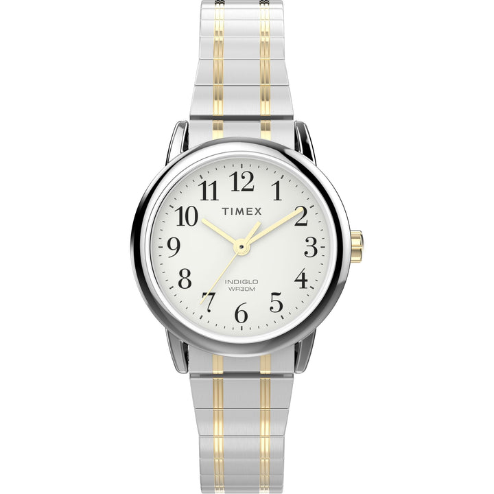 Easy Reader White / Stainless Steel White Dial