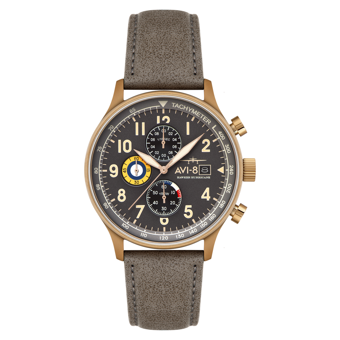 Classic Chronograph GREY / LEATHER | Grey Dial