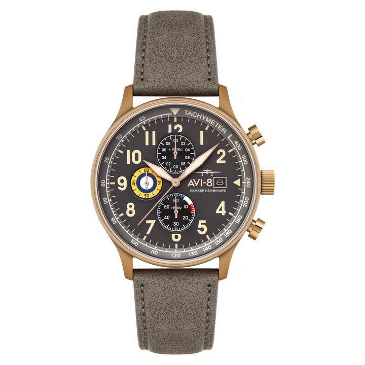 Classic Chronograph GREY / LEATHER | Grey Dial