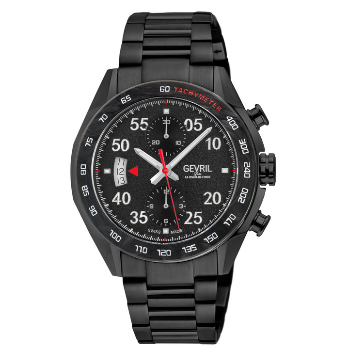 Ascari - Chronograph Swiss made Automatic Chrono Sellita SW500 forged carbon bez
