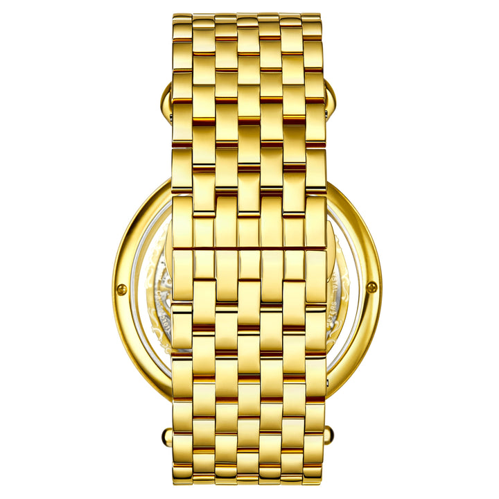 Emperor's Grandeur 4003 Dual Time Automatic 46mm Skeleton Gold/Bracelet | Gold D