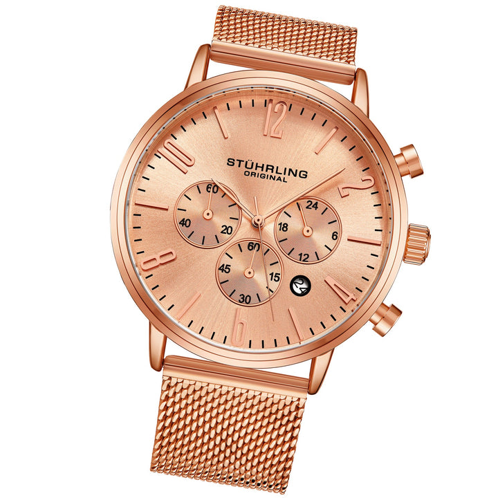 Monaco Rose/Stainless Steel/Rose Dial/Rose Case 3932.4