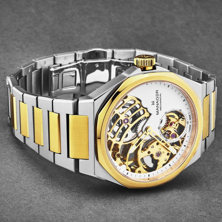 Revolution MAN-RM-11-BM / White | White Dial