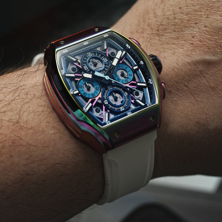 PACEHOUND CHRONO Blue / White | Blue Dial
