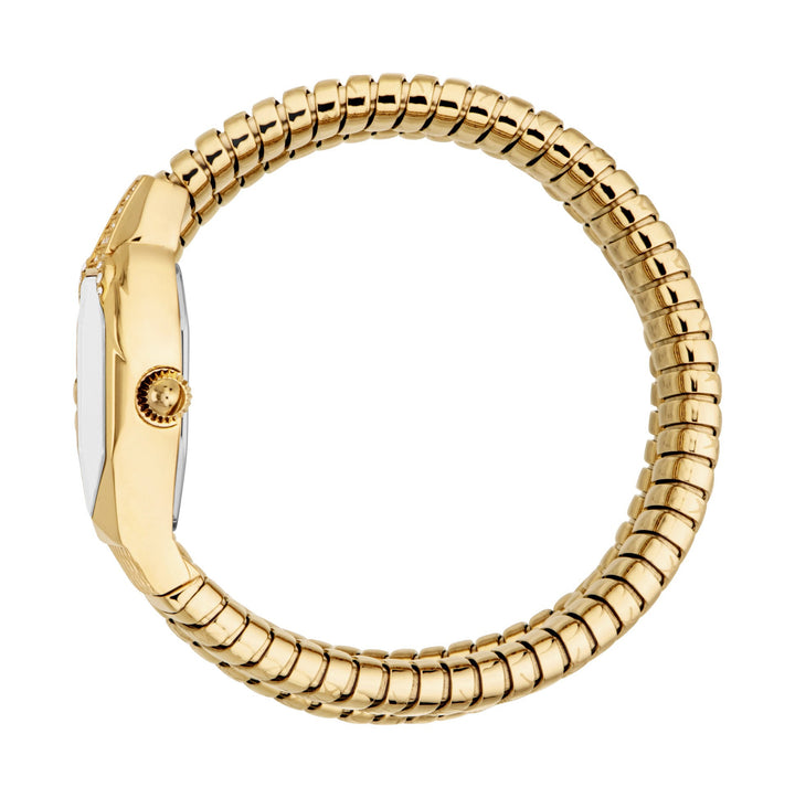 Snake 22mm / Silver / Gold Silver Dial