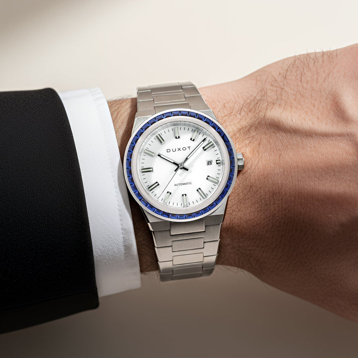 Alicante Rainbow Automatic White & Gold / Stainless Steel | White Dial