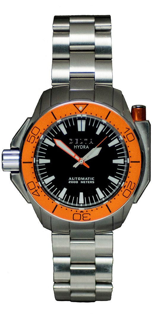 Hydra Orange | Black Dial