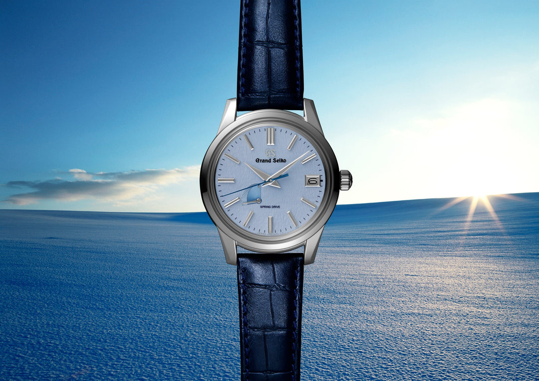 Elegance Collection Blue Snowflake SBGA407 | Light Blue Dial