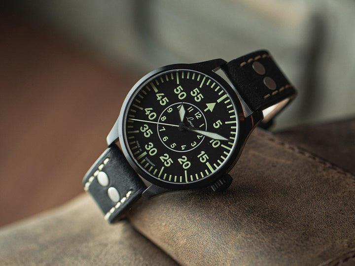 Bielefeld 39mm Black Dial