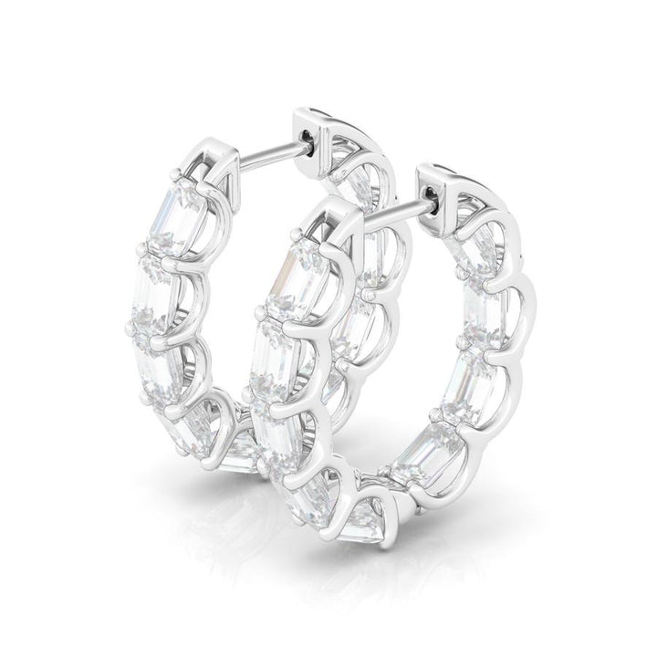 Emma Diamond Hoops