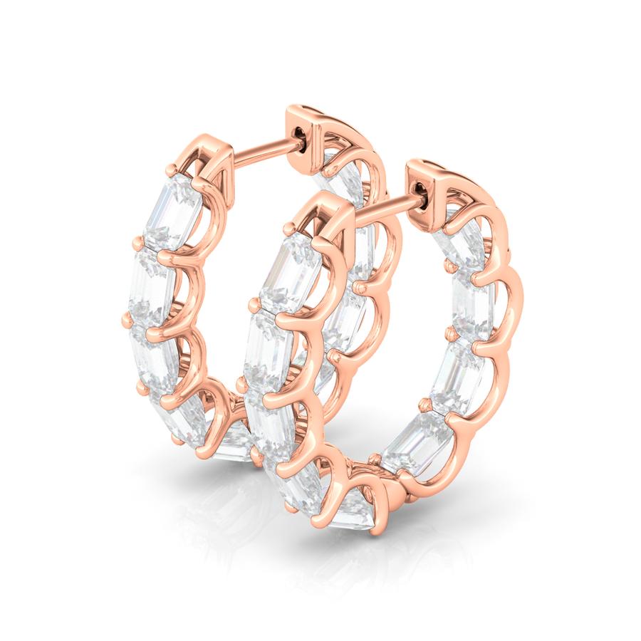 Emma Diamond Hoops