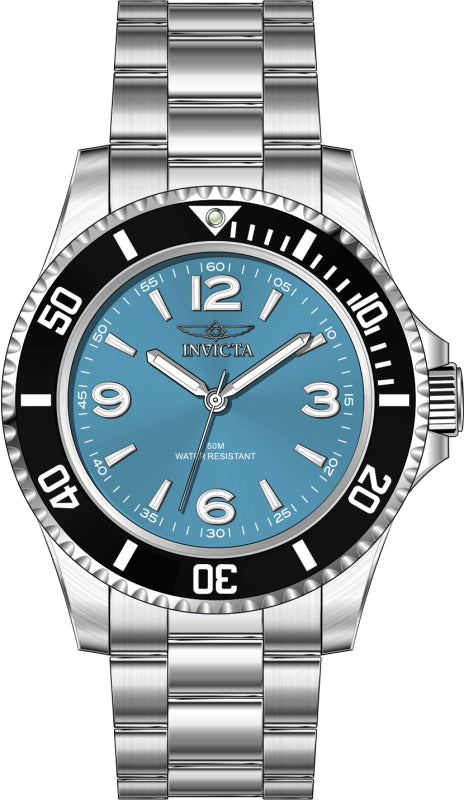 Specialty 40.5mm / Light Blue / Silver Light Blue Dial