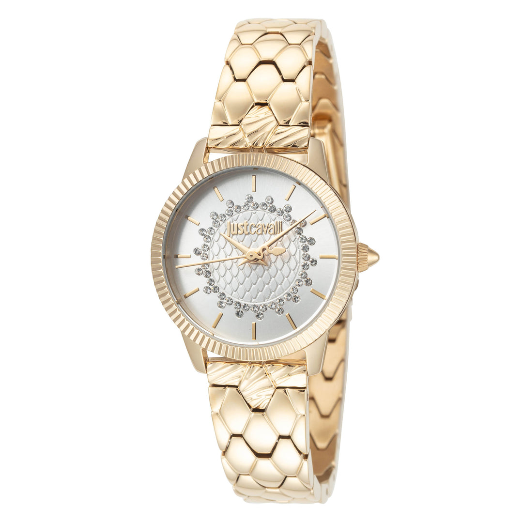 Glam Chic 28mm / White / Silver | White Dial