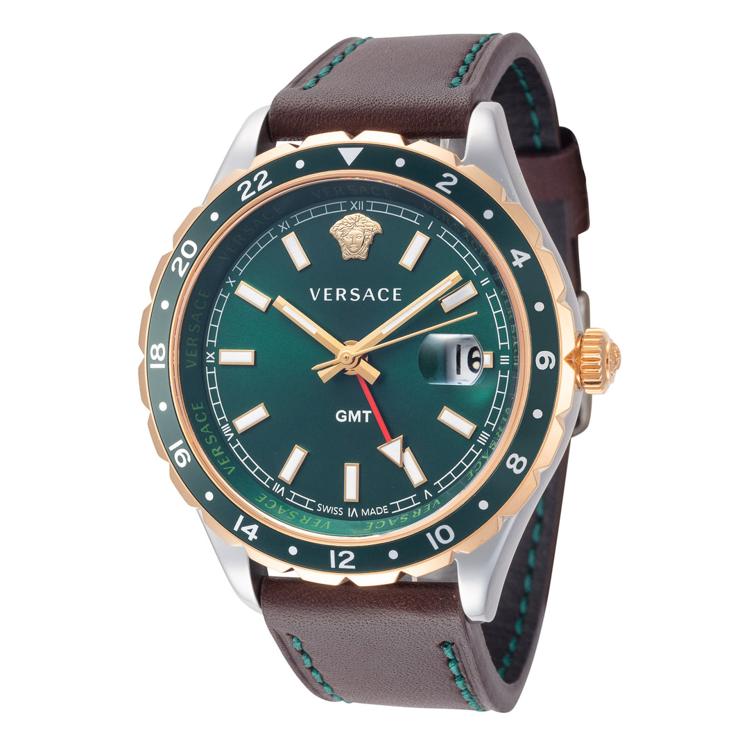 Hellenyium 42mm / Green / Brown | Green Dial