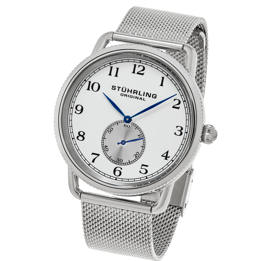 Symphony Silver/Stainless Steel/White Dial/Silver Case | White Dial