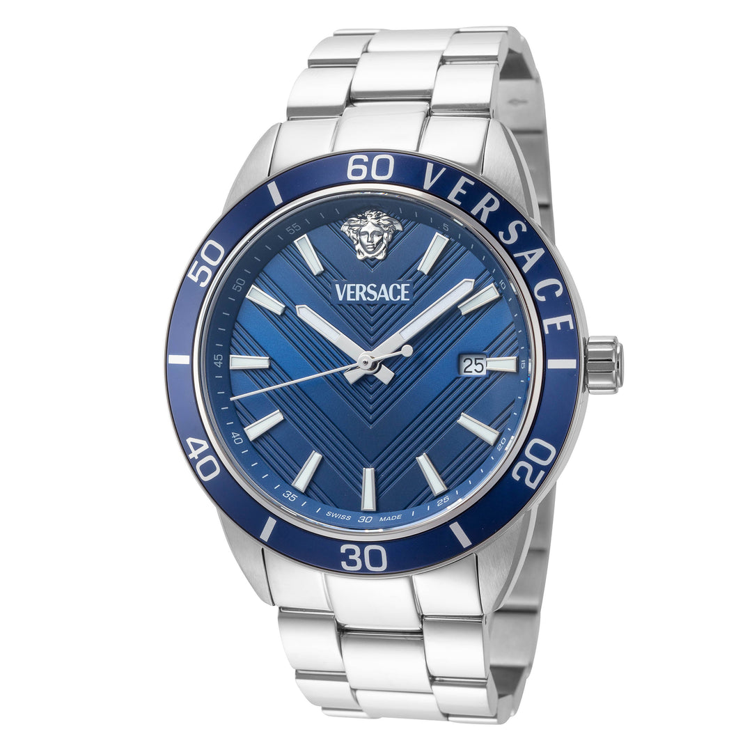 Greca Urban 43mm / Blue / Silver | Blue Dial