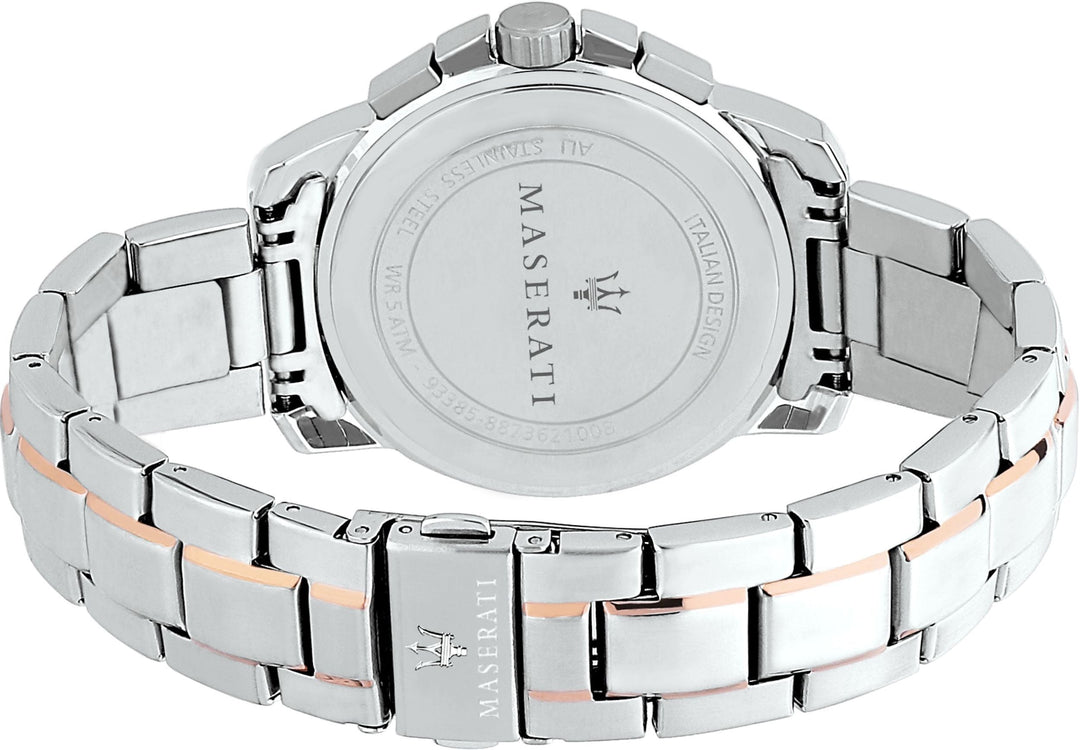 SUCCESSO Black / Stainless Steel Black Dial