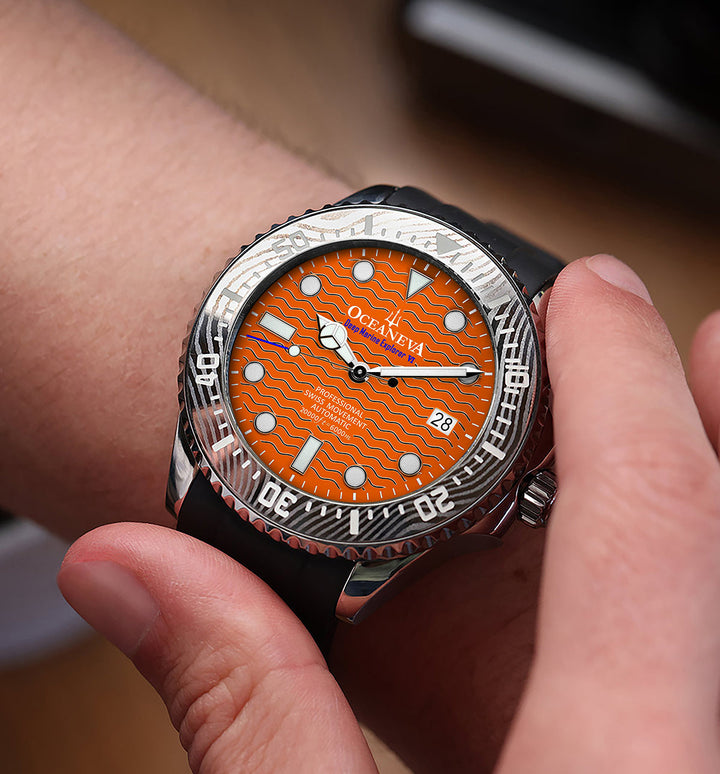 Deep Marine Explorer VI 6000m Grade 5 Titanium 6000m/OrangeDial | Orange Dial