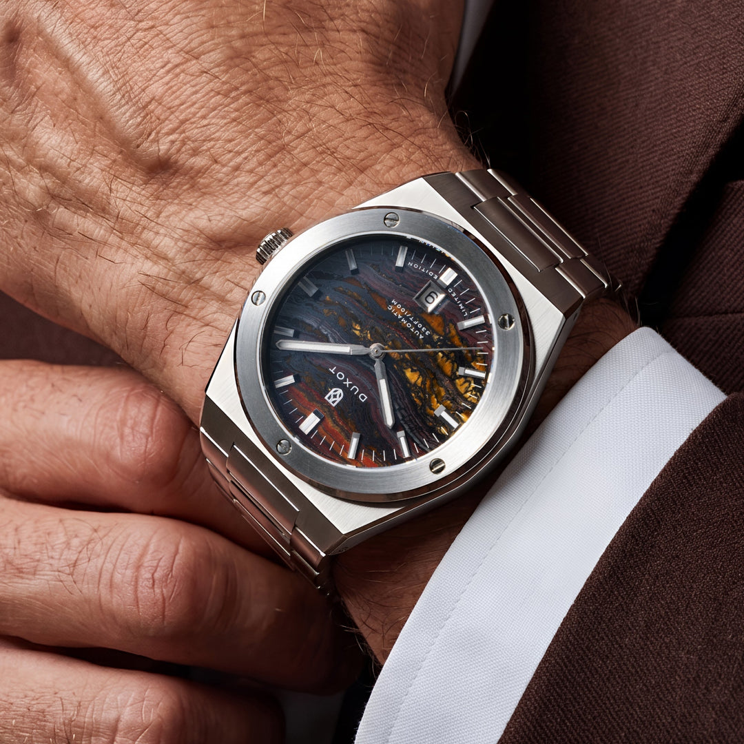 Bastia Automatic Lapidary Limited Edition Brown Dial / Stainless Steel Bracelet 