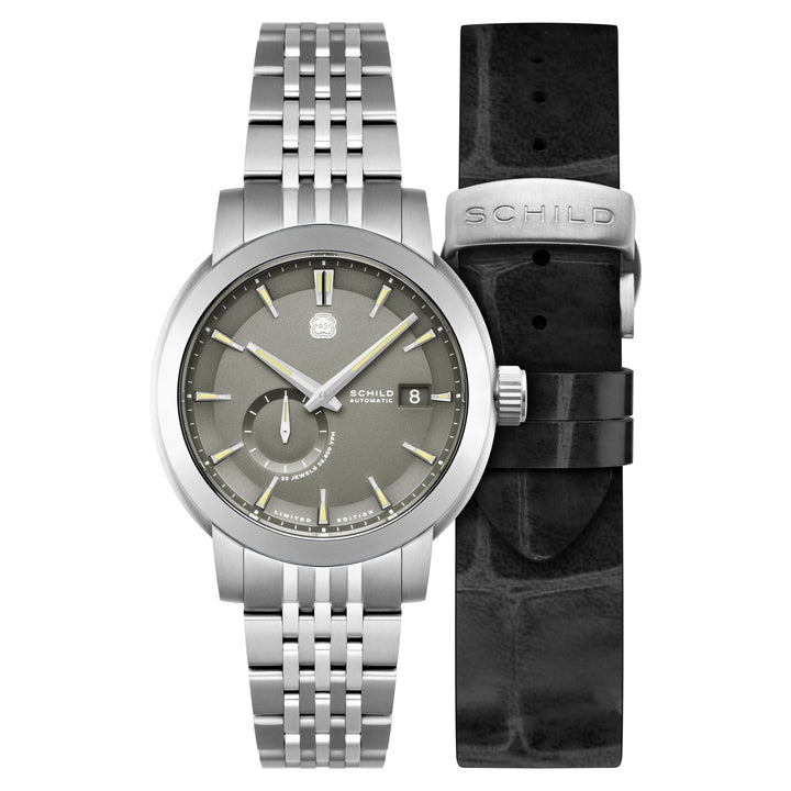 Heinrich Grey / Stainless Steel | Grey Dial