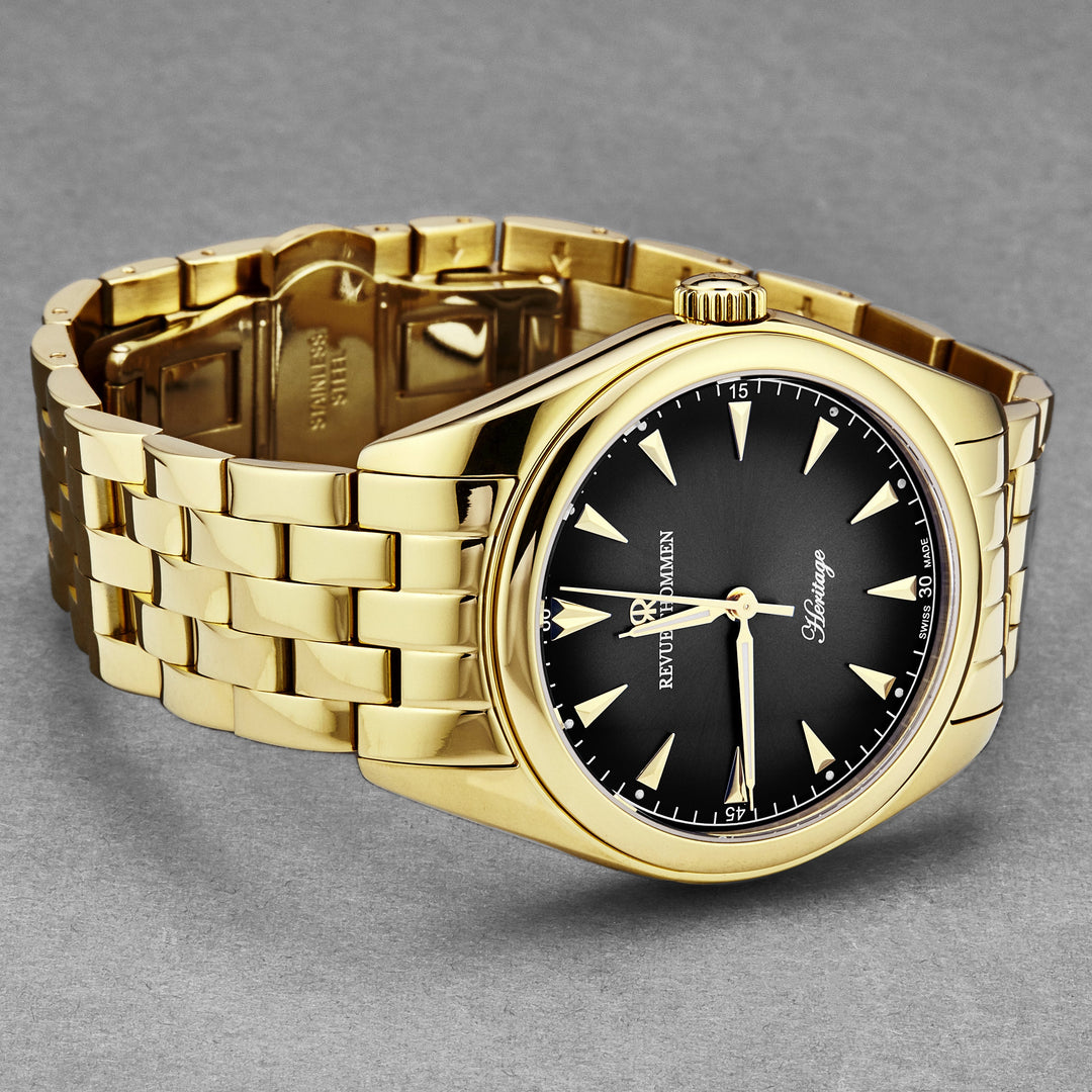 Heritage 21010.2117 / Black | Black Dial