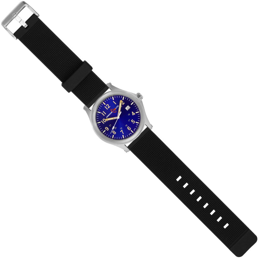 Field Series (Tritium & Armourglass) AL133 Steel Case / Metallic Blue Dial | Blu