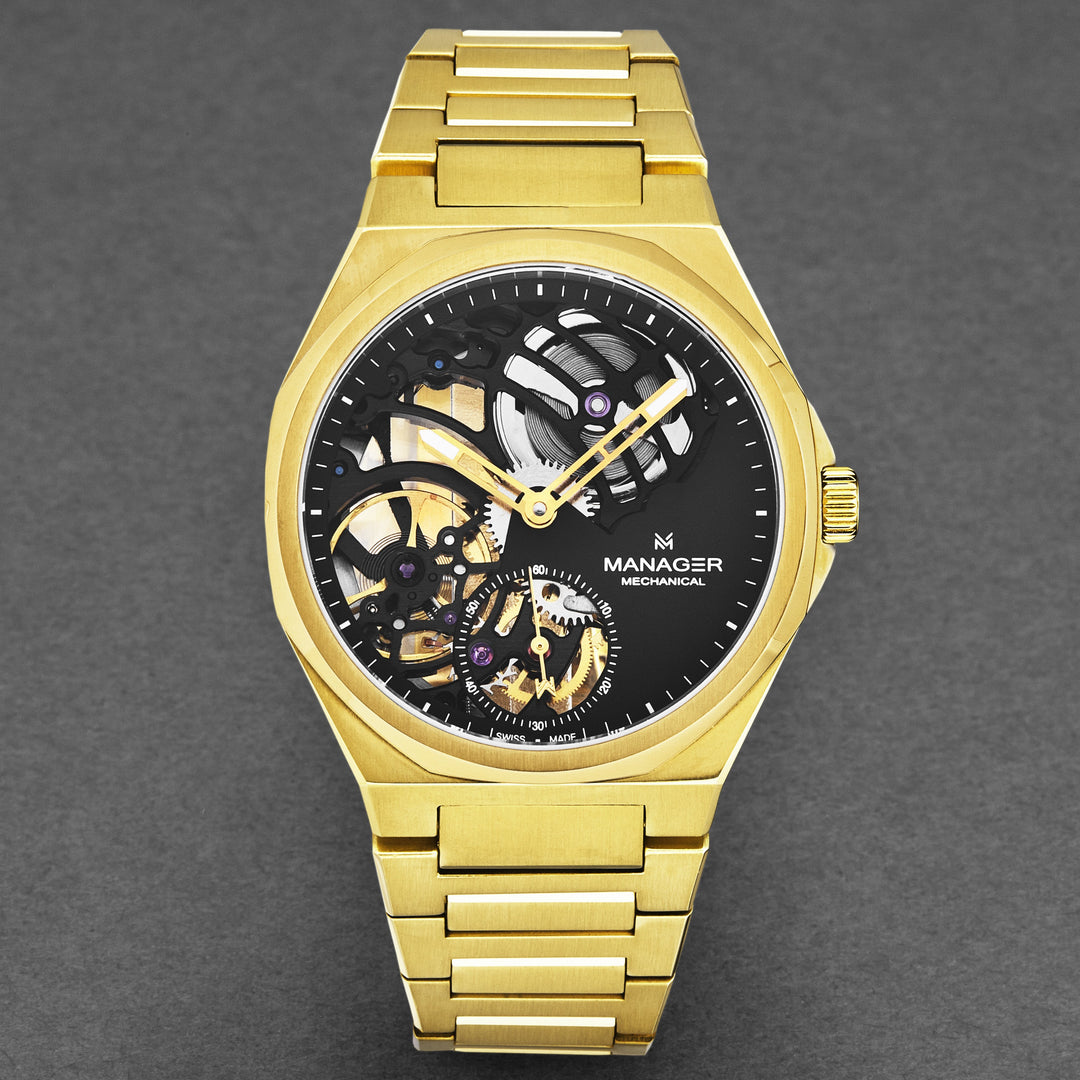 Revolution MAN-RM-10-GM / Black | Black Dial