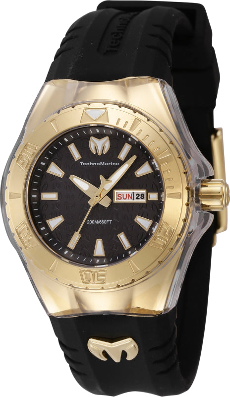 Cruise Monogram 37mm / Black / Black Black Dial