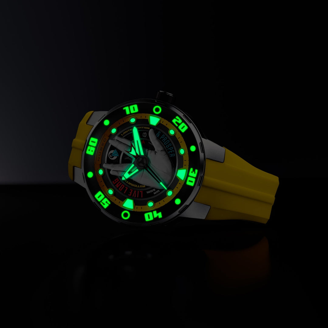 Mariner Automatic Star Trek Live Long & Prosper Limited Edition Yellow / Silicon