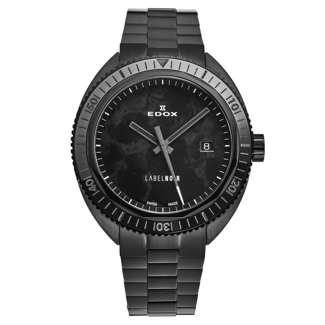 Hydrosub Black / Stainless steel, Black Dial