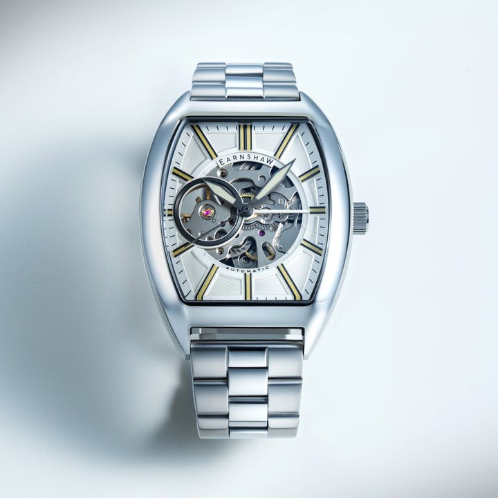 Heritage Beauchamp Skeleton Automatic Silver / Stainless Steel | Silver Dial