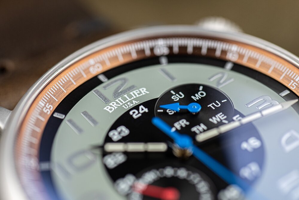 AMERICANA 'INFANTRY' Inspired by a US Vintage Military Watch | Gray/Black Dial