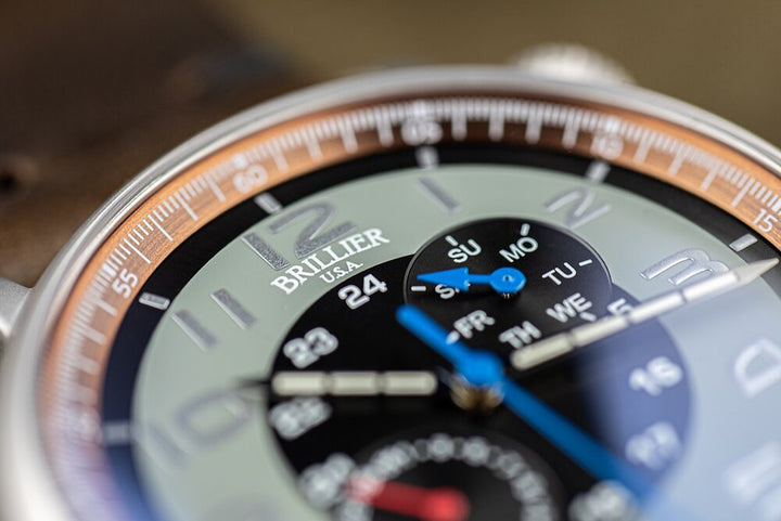 AMERICANA 'INFANTRY' Inspired by a US Vintage Military Watch | Gray/Black Dial