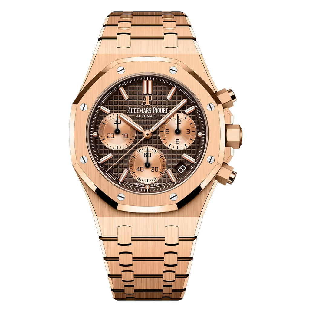 AP - Royal Oak - 41mm Self-Winding Flyback Chronograph Rose Gold