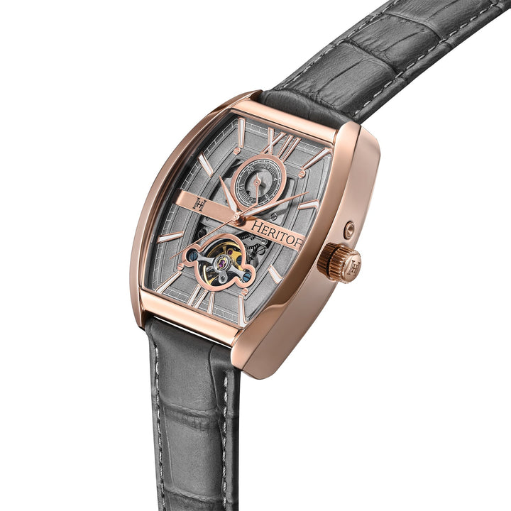 Masterson w/ 24 Hour Hand Grey / Rose Gold Grey Dial