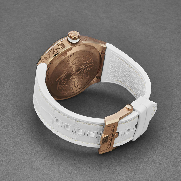 Fileteado GMT REV-05-04 / White | White Dial