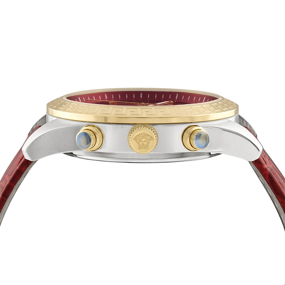 Greca Chrono 40mm / Red / Red | Red Dial