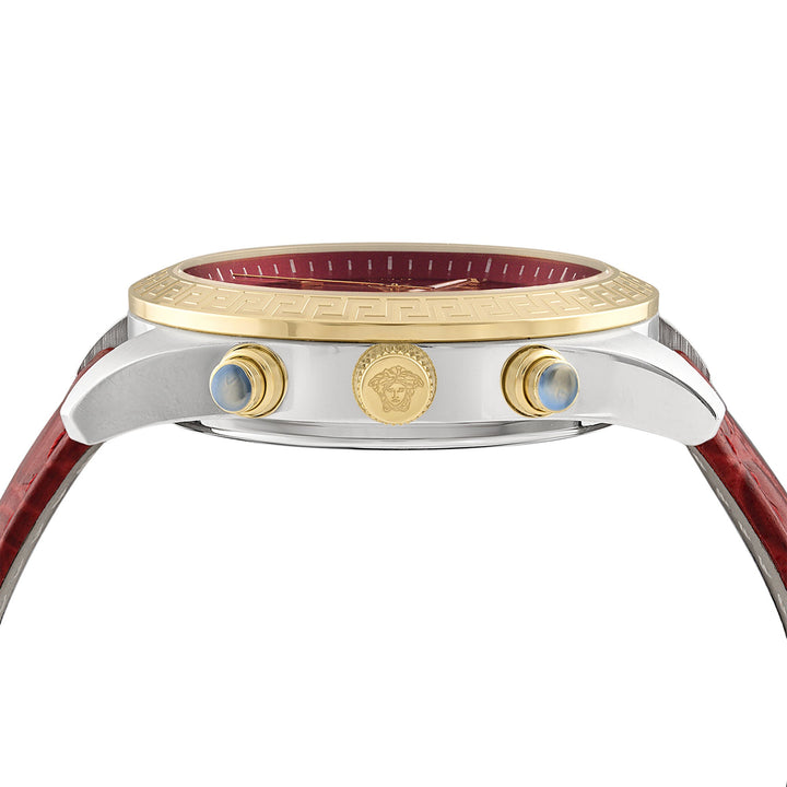 Greca Chrono 40mm / Red / Red | Red Dial