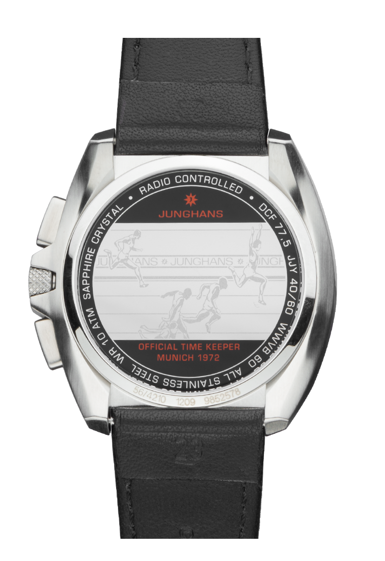 1972 Mega Solar Burgundy Dial / Black Leather Strap Burgundy Dial