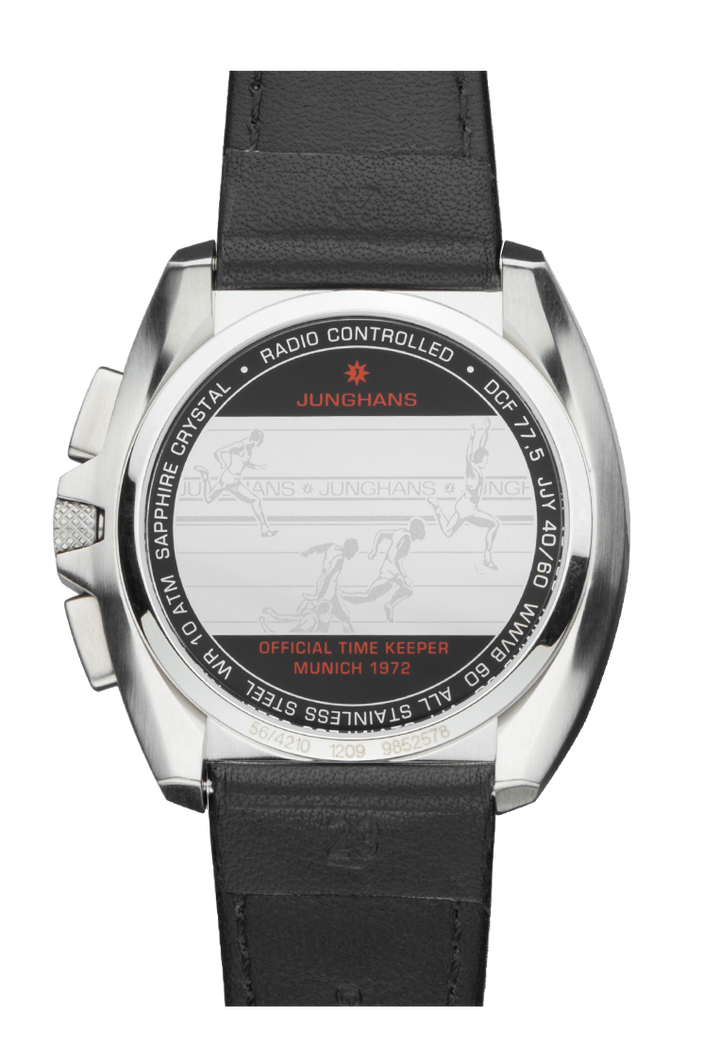 1972 Mega Solar Burgundy Dial / Black Leather Strap Burgundy Dial