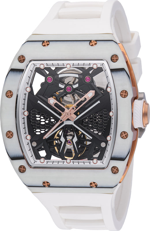 S1 Rally 41mm / Black / White Black Dial