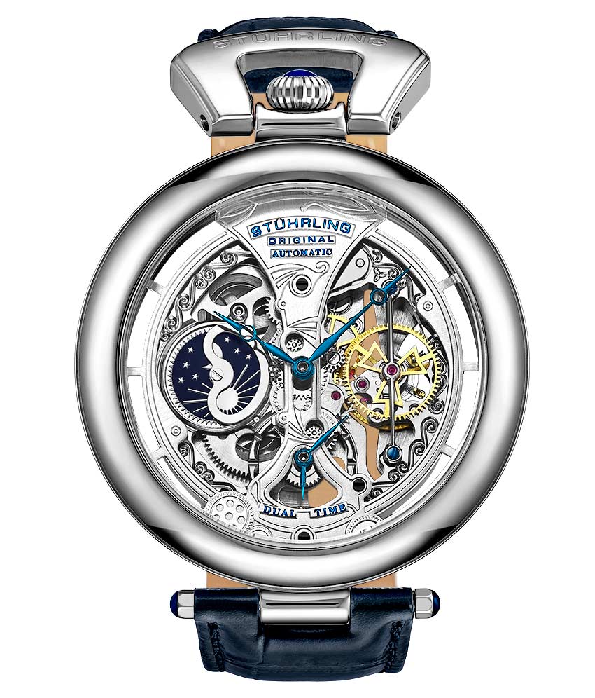 Legacy Silver Dial/ Blue Leather Blue | Silver Dial