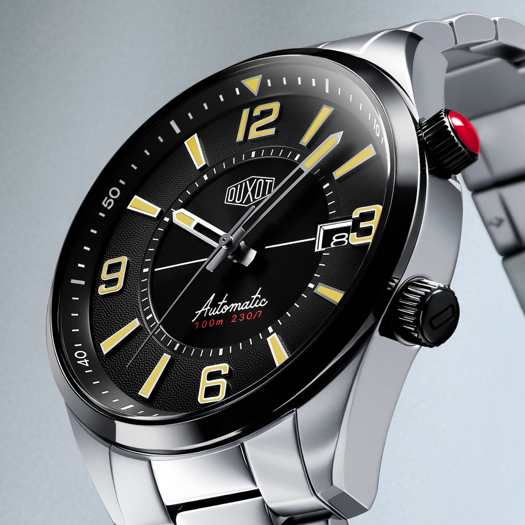 Ascensus Automatic Black / Stainless Steel | Black Dial