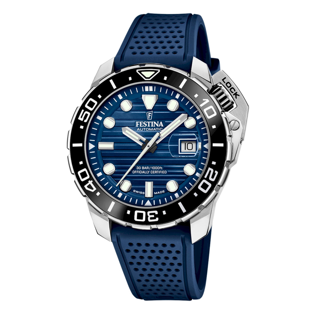 Odyssey Diver Blue / Stainless Steel Blue Dial