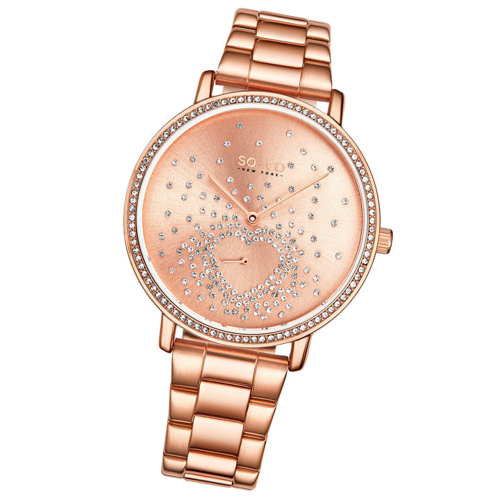 Madison-5580.3 Rose Gold/Stainless Steel | Champagne Dial