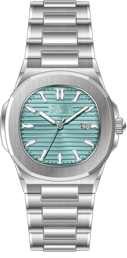 Speedway Chronograph Light Blue Dial / Silver Stainless Steel Bracelet Light Blu