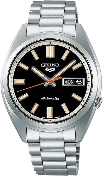 5 Sports SNXS Black Dial / Stainless Steel Bracelet Black Dial