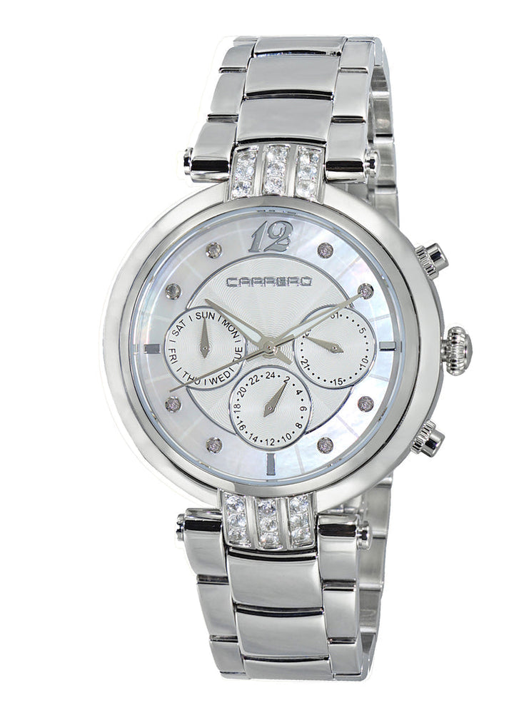 ADELINA COLLECTION White/Silvertone | White Dial