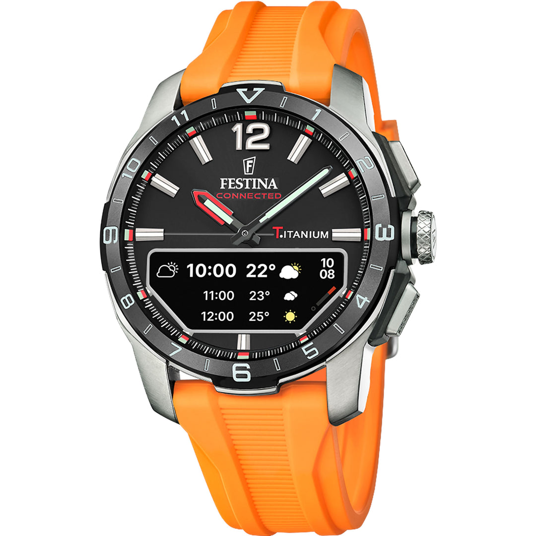 CONNECTED Black / Plastic Black Dial